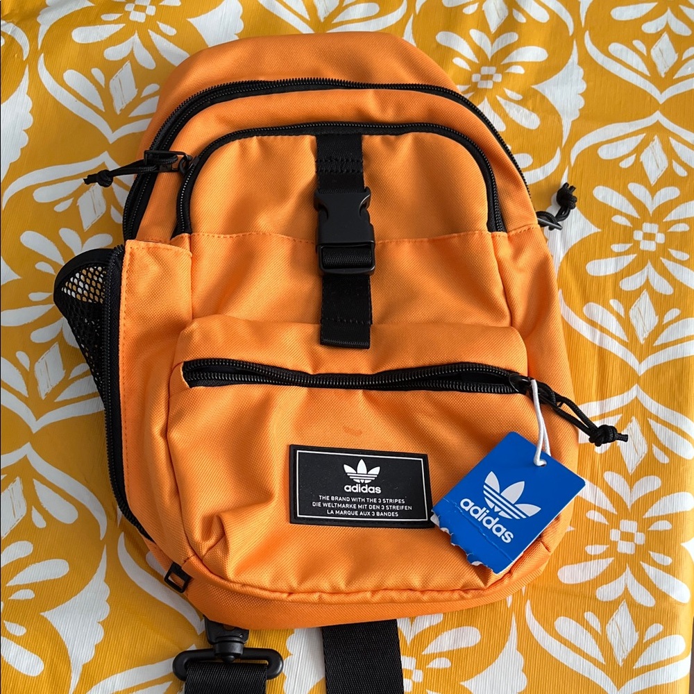 Adidas Men's Orange Backpack
